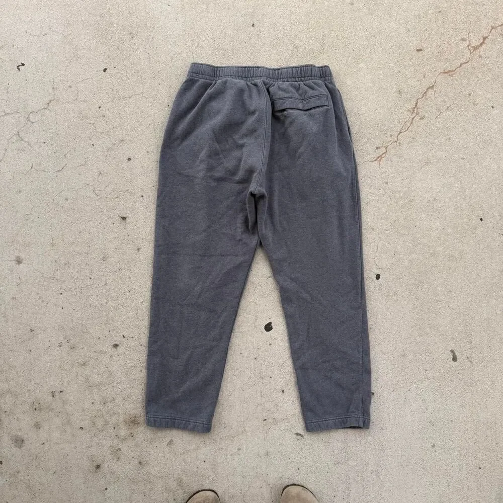 Nike Charcoal Gray Joggers with White Swoosh